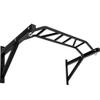 BESTHLS Wall Mounted Pull Up Bar Multi-Grip Chin Up Bar Strength Training Pull-up Bars with Hanger Rings for Punching Bags, Power Ropes for Home Gym view 1