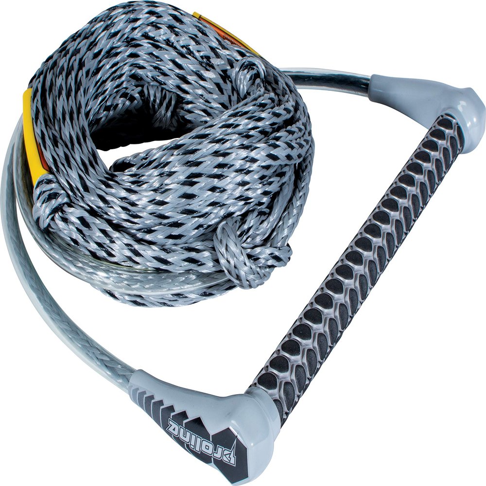 Proline by Connelly 65' Reflex Wakeboard Rope and Handle Package, Poly-E Line, EVA Handle, Grey (84210017)