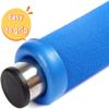Kikeep Track and Field Relay Batons Sticks Assorted Color Relay Running Race Batons Sticks Foam Relay Running Baton 5 Pack Track & Field Sticks view 3