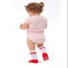 EPEIUS Baby Girls/Boys Non-Slip Knee Highs Toddler Girl Socks Like Shoes Anti Slip Stockings Booties Grip Socks 12-24 Months Star Knee High (Set of 6) view 2