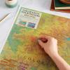 Scratch Off Colorado Fourteeners Map Poster - 14ers Mountain Peaks - Ideal Bucket list Gift for Climbers - 22 x 17 view 3