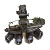 FMA Airsoft Hunting Tactical No Function GPNVG 18 Night Vision Goggles Dummy Binoculars NVG Model with L4G24 Plastic Helmet Mount Black Set view 1
