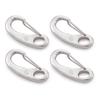 SHONAN 2.75 Inch Marine Carabiner Clips, 4 Pack Stainless Steel 316 Clips Boat Fender Hooks, Snap Hooks for Bucket, Camping, and Hiking 160 Lbs view 1