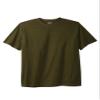 KingSize Men's Big & Tall Shrink-Less Lightweight Crewneck T-Shirt - 9XL, Hunter Marl view 1