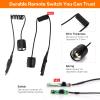 BIZOOM Upgraded KL75 Hunting Light Kit with Green Red White Interchangeable LED Modules, Zoomable Predator Light with Pressure Switch for Hog Coyote Varmint view 3