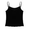 YOOJIA Kids Girls Shiny Metallic Shoulder Straps Tank Top Shirt Ballet Dance Camisole Active Gymnastic Sportwear Black001 6 view 4