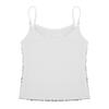 YOOJIA Kids Girls Shiny Metallic Shoulder Straps Tank Top Shirt Ballet Dance Camisole Active Gymnastic Sportwear White 6 view 4