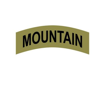 Edward & Co Sticker Mountain Tab ACU Decal United States Army Military for Car Truck Window Laptop Bumper US Flag 5.0 X 1.9 in