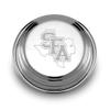 M. LA HART SFASU Pewter Paperweight view 1