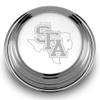 M. LA HART SFASU Pewter Paperweight view 2