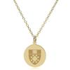 M. LA HART Yale SOM 14K Gold Pendant & Chain view 1