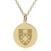 M. LA HART Yale SOM 14K Gold Pendant & Chain view 2