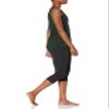 Amazon Essentials Women's Soft Cotton Relaxed-Fit Yoga Tank Top (Available in Plus Size), Deep Green, 1X view 4