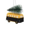 FOCO Pittsburgh Steelers NFL Retro Bus with Tree Ornament, team color, one size (RONFRTRBSTR) view 3