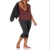 Amazon Essentials Women's Soft Cotton Relaxed-Fit Yoga Tank Top (Available in Plus Size), Burgundy, 2X view 4