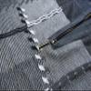 Stacy Adams Men's Sweater, GEO Square Design (5XL, Charcoal) view 3