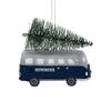 FOCO Dallas Cowboys NFL Retro Bus with Tree Ornament, team color, one size (RONFRTRBSTR), Christmas view 2