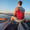 Mens Neoprene Wakesurf Comp Vest - Designed Exclusively for Wake Surfing, but Great for All Other Watersports Activities! NCGA (Red, Medium) view 2