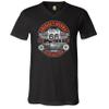 America's Highway V-Neck T-Shirt Route 66 The Mother Road Hot Rod Tee Black Small view 4