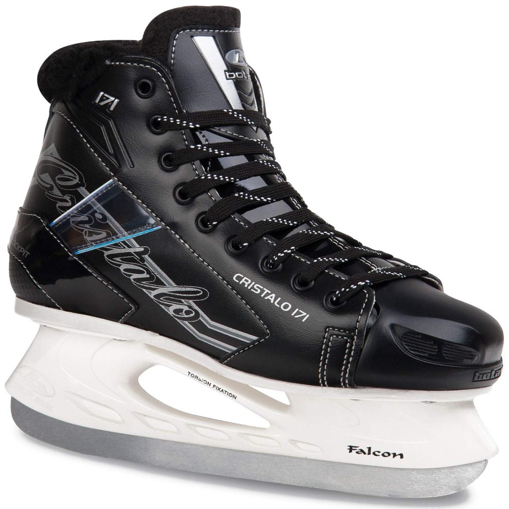 Botas - CRISTALO 171 - Women's Ice Skates | Made in Europe (Czech Republic) | Color: Black, Women's 5.5