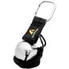 Coghlan's Magnetic Bear Bell with Silencer - Hiking Safety Gear for Wildlife Alert - Silver and Carabiner view 1