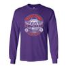 America's Highway Long Sleeve T-Shirt Route 66 The Mother Road Hot Rod Purple Small view 4
