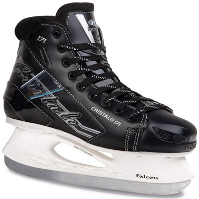 Botas - CRISTALO 171 - Women's Ice Skates | Made in Europe (Czech Republic) | Color: Black, Women's 4.5