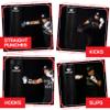 PROLAST Heavy Punching Kicking Bag for Adults, Boxing, MMA, Martial Arts, Muay Thai, Strength Training Equipment, Unfilled, 5ft, 100 lbs, Without Bottom D-Ring, Colored Strap and Rhino Logo, Black view 2