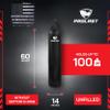 PROLAST Heavy Punching Kicking Bag for Adults, Boxing, MMA, Martial Arts, Muay Thai, Strength Training Equipment, Unfilled, 5ft, 100 lbs, Without Bottom D-Ring, Colored Strap and Rhino Logo, Black view 4