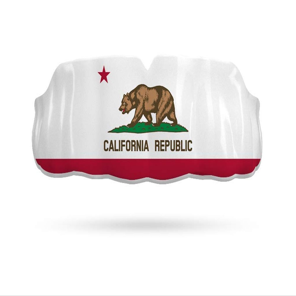 Impact All Sports Mouthguard Lacrosse, Football, Hockey, Basketball, Jiu-Jitsu, and More, Breathable Mouthguard for Youth Adults, Professional Custom-Fit, California State Flag