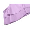 SHEKINI Girls Floral Printing Bathing Suits Ruffle Flounce Two Piece Swimsuits (Pink Purple, 10-12 Years) view 3