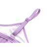 SHEKINI Girls Floral Printing Bathing Suits Ruffle Flounce Two Piece Swimsuits (Pink Purple, 10-12 Years) view 4