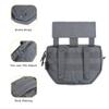 EXCELLENT ELITE SPANKER Tactical Drop Dump Pouch Molle Tool Pouch with Hook & Loop Carrying Kit Bag for Tactical Vest Chest Rig(Gry) view 4