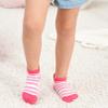 Zaples Baby Girls Non Slip Grip Ankle Socks with Non Skid Soles for Infants Toddlers Kids, Pink Princess, 6-12 Months view 3