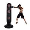 160cm PVC Material Inflatable Punching Bag Boxing Pile Sandbag Child Training Exercise Tool Suitable for Children Inflatable Fitness Boxing Column