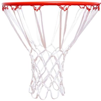 LAFEIMZ Basketball Net Replacement - Polyester Braided Flat Rope Heavy Duty Indoor and Outdoor All-Weather Anti Whip Thick Nets Fit Standard 12-Loop Hoop Rims