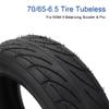 Electric Skateboard Tire, Lightweight Durable Shockproof Scooter Tire Tubeless Rubber 255x70 Easy Fit Smooth Ride for Commuting Off-Road Daily Use Teens Adults view 2