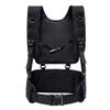 MiOYOOW Molle Vest Suspender Harness, Outdoor H-Harness Belt Suspenders with Detachable Suspender Straps for Hunting Equipment Training Outdoors Duty view 1