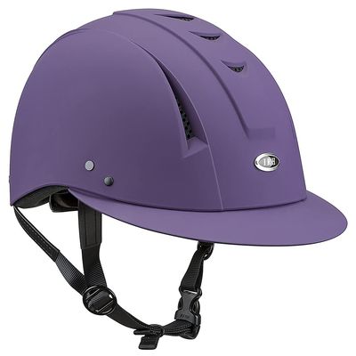 IRH Equi-Pro SV Horse Riding Helmet with Dial-Fit-System, Purple, Medium/Large