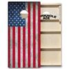 CornholeAce ACE PRO USA Flag Professional Cornhole Boards - No Bounce! 3/4" Baltic Birch Plywood, Handles, Regulation Size (4x2ft), Tournament Style, Made in USA view 1