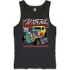Vintage American Iron Tank Top Hot Rod Route 66 Retro Racing Men's Sleeveless Black X-Large view 1