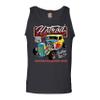 Vintage American Iron Tank Top Hot Rod Route 66 Retro Racing Men's Sleeveless Black X-Large view 4