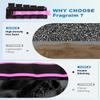 Adjustable Ankle Weights 1-12 LBS Pair with Removable Weight for Jogging, Gymnastics, Aerobics, Physical Therapy, Resistance Training|Each 1.2-6 lbs, Total 12LBS, Purple view 4