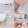 X RAY Boys School Uniform Sweater V-Neck, Big Boys' & Little Kids Youth Long Sleeve V Neck Pullover Sweater, Light Heather Grey, Large (10-12) view 2