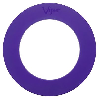 Viper Guardian Dartboard Surround Sisal/Bristle Steel-Tip Dartboard Wall Protector, Purple