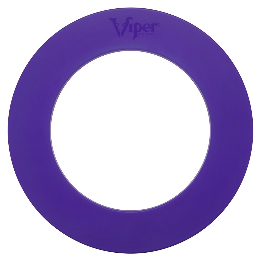Viper Guardian Dartboard Surround Sisal/Bristle Steel-Tip Dartboard Wall Protector, Purple