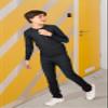 X RAY Boys Crewneck Sweater (XS - XXL), School Uniform Big Boys' & Little Kids Youth Crew Neck Long Sleeve Pullover, Heather Charcoal, Small (6-7) view 3