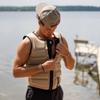 Mens Neoprene Wakesurf Comp Vest - Designed Exclusively for Wake Surfing, but Great for All Other Watersports Activities! (Sand, 2XL) view 2