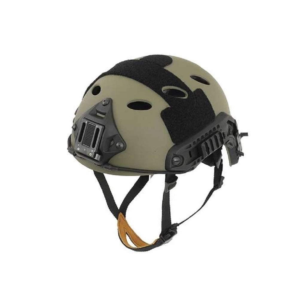 DLP Lightweight Tactical Bump Helmet - ImpaX Extreme - High Cut OPS Core Military Combat Airsoft Helmet - Fast MICH ACH - Includes - Mount for Night Vision & Accessory Bundle Included (Ranger Green)