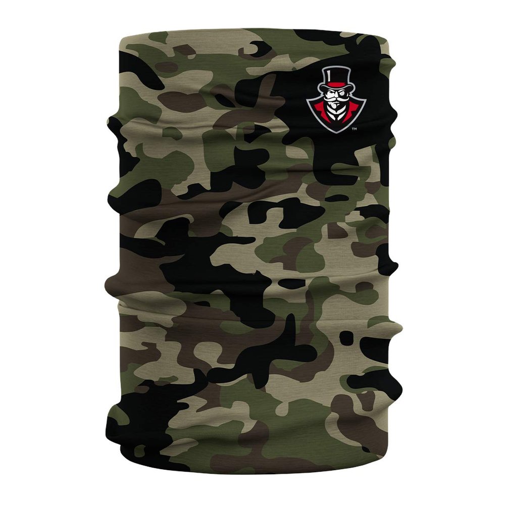 Austin Peay State University Green Logo Design Neck Gaiters for Men and Women - Four Way Stretch Fabric Breathable Neck Warmer